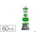 PINTURA GOUACHE/TEMPERA LIDERPAPEL TUBO DE ALUMINIO DE60 ML COLOR VERDE PERMANENTE