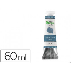 PINTURA GOUACHE/TEMPERA LIDERPAPEL TUBO DE ALUMINIO DE 60 ML COLOR AZUL GRISACEO