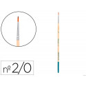 PINCEL PARA PINTURA ACRILICA Y ACUARELA LIDERPAPEL N 00 PUNTA REDONDA DE PELO SINTETICO CERTIFICADO 