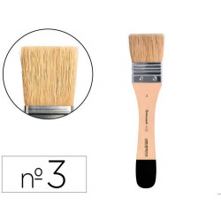 BROCHA PALETINA PLANA LIDERPAPEL ANCHO 41 MM DE PELO DE CERDA CERTIFICADO FSC