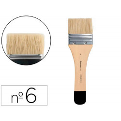 BROCHA PALETINA PLANA LIDERPAPEL ANCHO 65 MM DE PELO DE CERDA CERTIFICADO FSC