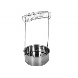 LIMPIADOR CON SOPORTE LIDERPAPEL PARA BROCHAS Y PINCELES DE ALUMINIO 18X10,5 CM