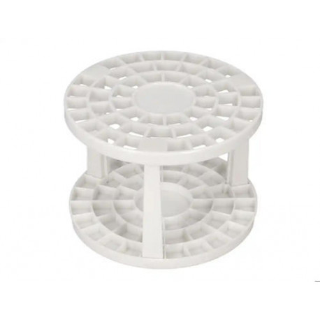 SOPORTE PARA PINCELES LIDERPAPEL DE PLASTICO 46 AGUJEROS 14,5X14,5X10 CM