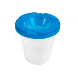VASO LIMPIAPINCELES LIDERPAPEL DE PLASTICO 8X8,5 CM