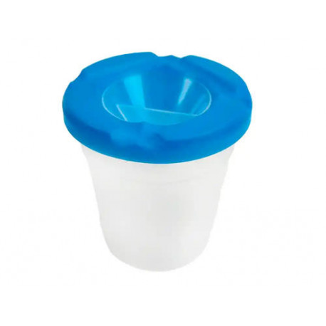 VASO LIMPIAPINCELES LIDERPAPEL DE PLASTICO 8X8,5 CM