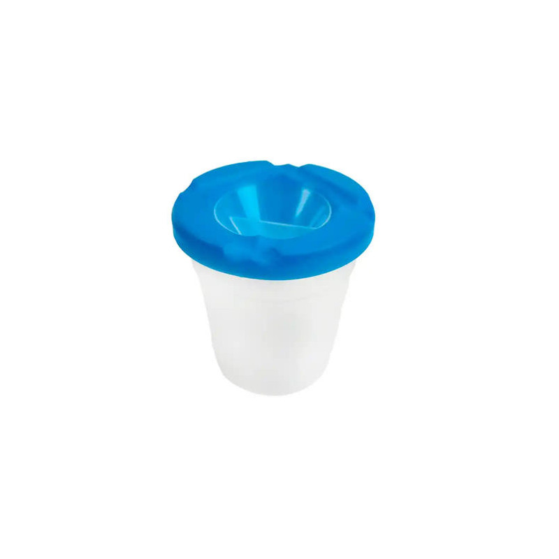 VASO LIMPIAPINCELES LIDERPAPEL DE PLASTICO 8X8,5 CM