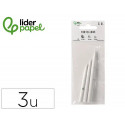 DIFUMINO LIDERPAPEL BOLSA DE 3 UNIDADES DIAMETROS SURTIDOS 70 MM / 80 MM / 90 MM