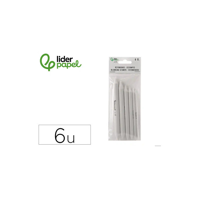 DIFUMINO LIDERPAPEL BOLSA DE 6 UNIDADES DIAMETROS SURTIDOS 116 MM / 150 MM