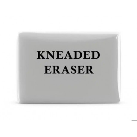 GOMA DE BORRAR MALEABLE LIDERPAPEL PARA CARBONCILLO 35X25X6 MM