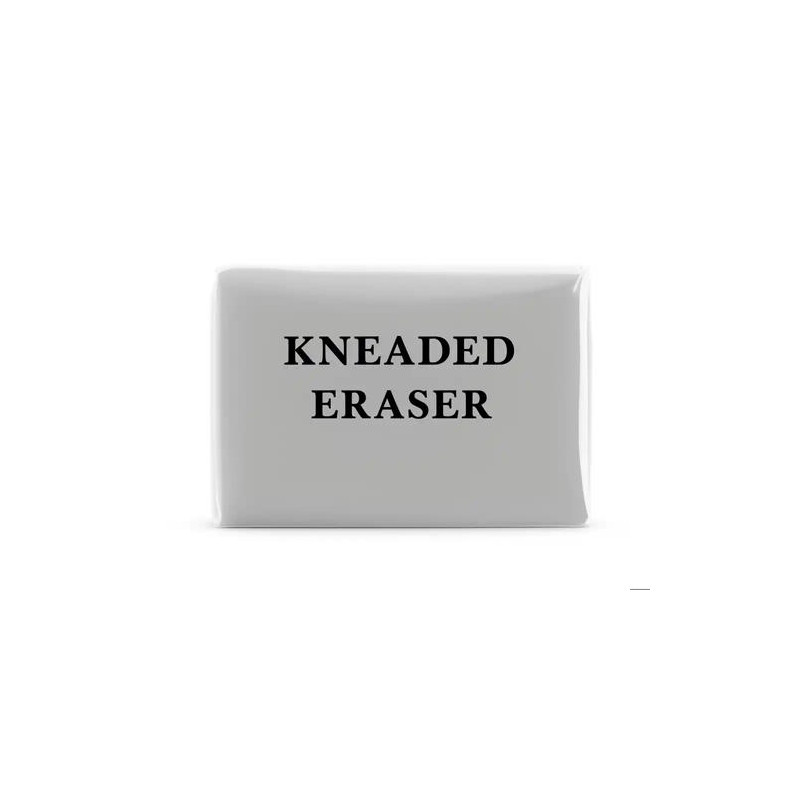 GOMA DE BORRAR MALEABLE LIDERPAPEL PARA CARBONCILLO 35X25X6 MM