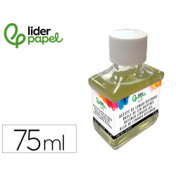 ACEITE DE LINAZA REFINADO LIDERPAPEL BOTE DE 75 ML