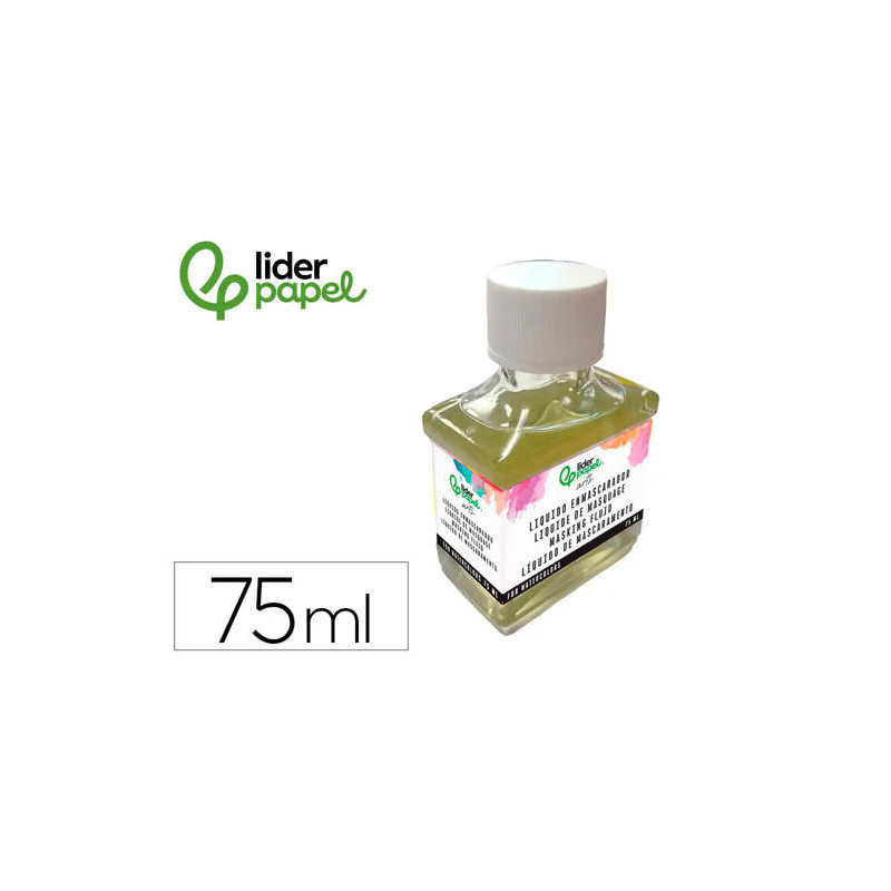 LIQUIDO ENMASCARADOR PARA ACUARELA LIDERPAPEL BOTE DE 75 ML