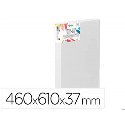 BASTIDOR 3D EXTRAGRUESO LIDERPAPEL 12P GRAPADO PARTE TRASERA ALGODON 100% 46X61 CM GRAMAJE 380G/M2 C