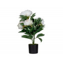 FLOR ARTIFICIAL PAPERFLOW PEONIA BLANCA 55 CM