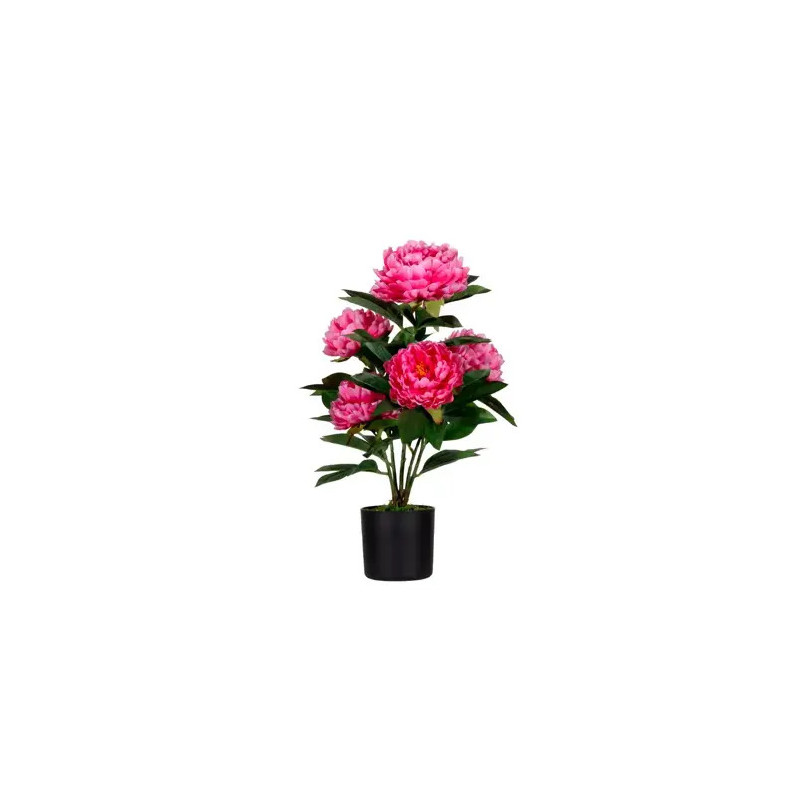 FLOR ARTIFICIAL PAPERFLOW PEONIA ROSA 55 CM