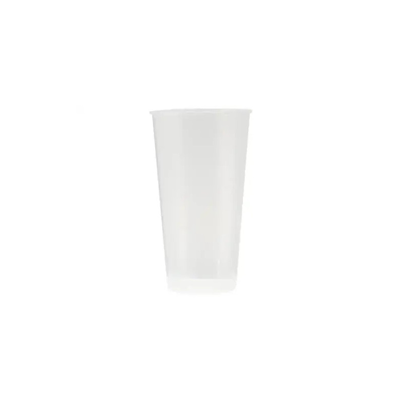 VASO DE PLASTICO REUTILIZABLE TRANSPARENTE 400 ML PAQUETE DE 10 UNIDADES