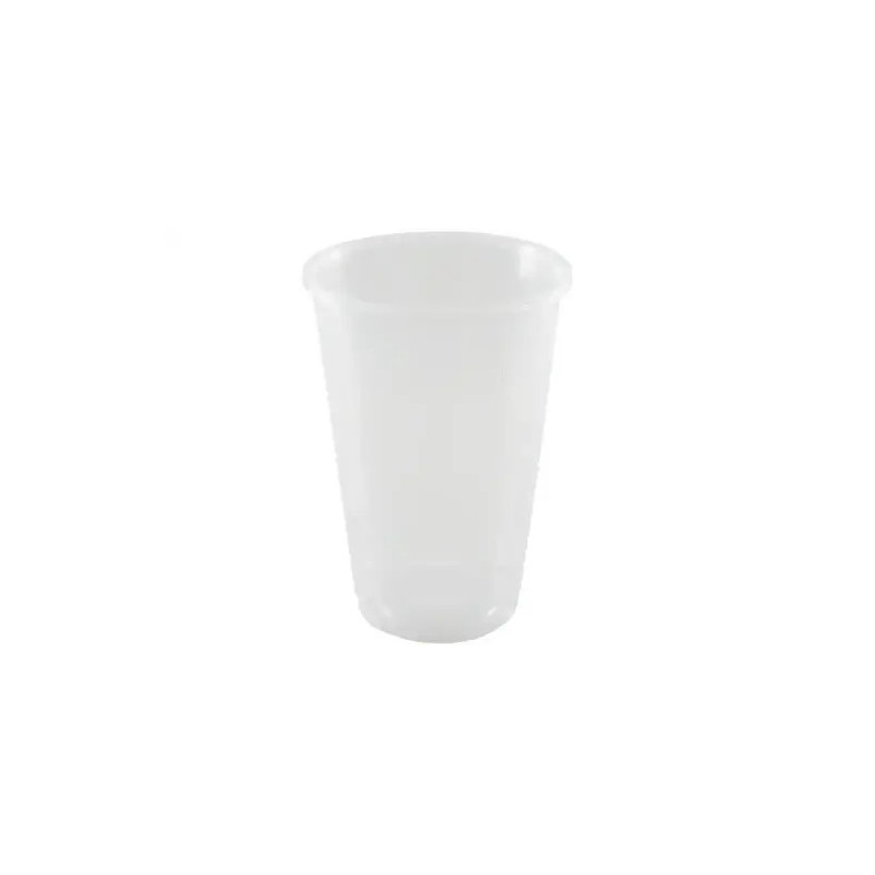 VASO DE PLASTICO REUTILIZABLE TRANSPARENTE 550 ML PAQUETE DE 10 UNIDADES