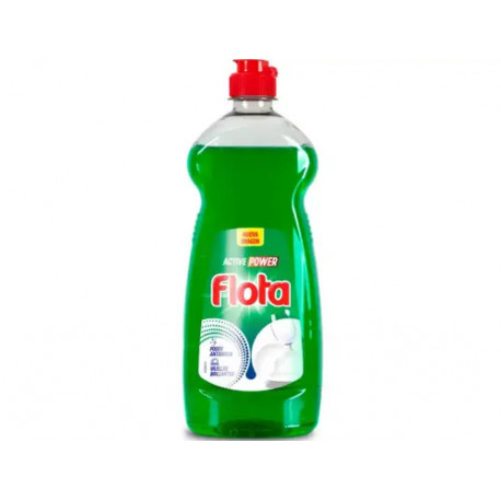 LAVAVAJILLAS FLOTA ACTIVE POWER VERDE BOTELLA DE 750 ML
