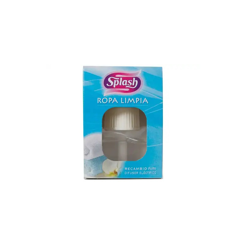 AMBIENTADOR ELECTRICO SPLASH ROPA LIMPIA RECAMBIO 25 ML