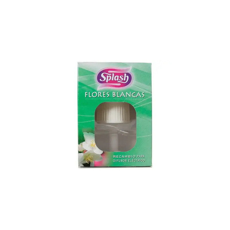 AMBIENTADOR ELECTRICO SPLASH FLORES BLANCAS RECAMBIO 25 ML