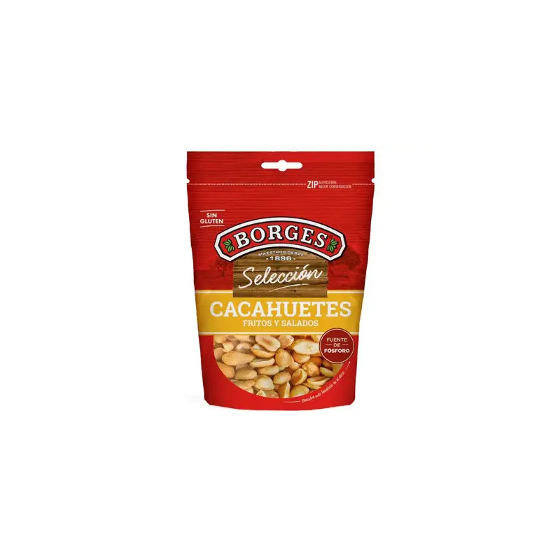 CACAHUETE BORGES FRITO/SALADO BOLSA DE 100 GR