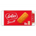 GALLETAS LOTUS BISCOFF CARAMELIZADAS PACK DE 8 BOLSAS DE 2 UNIDADES 124 GR