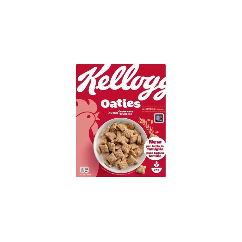 CEREALES DE DESAYUNO KELLOGG OATIES AVENA CRUJIENTE CAJA DE 360 GR