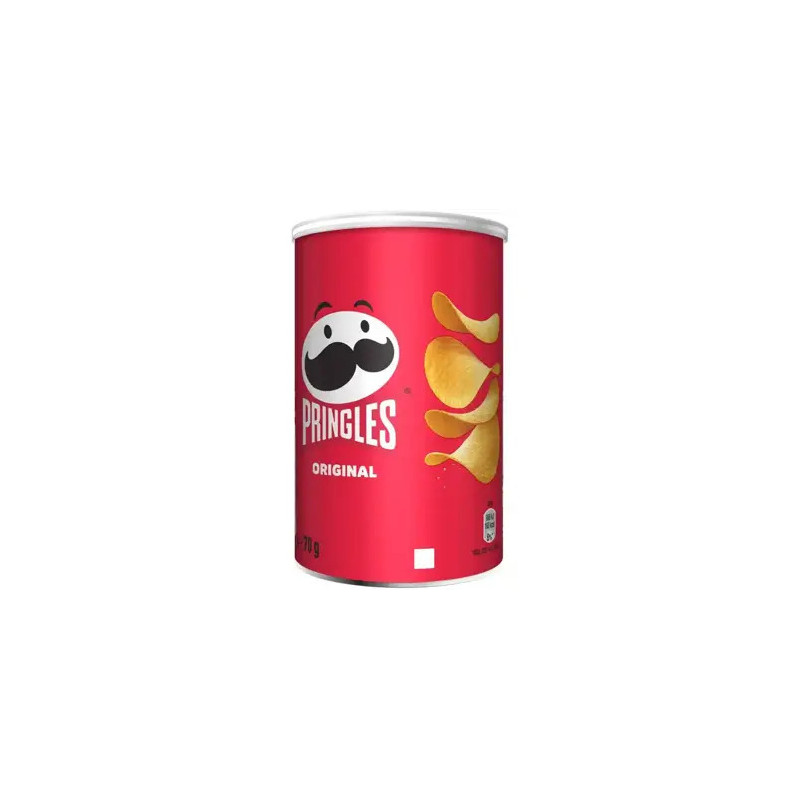 PATATAS FRITAS PRINGLES ORIGINAL BOTE DE 70 GR