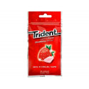 CHICLE TRIDENT GRAGEAS SABOR FRESA SIN AZUCAR BOLSA DE 43,5 GR