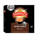 CAFE SAIMAZA EXTRA FUERTE ESPRESSO INTENSIDAD 11 CAJA DE 20 CAPSULAS COMPATIBLE NESPRESSO