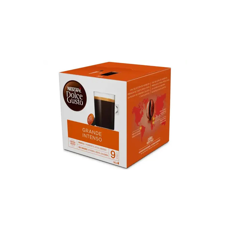 CAFE DOLCE GUSTO GRANDE INTENSO INTENSIDAD 8 CAJA DE 16 CAPSULAS