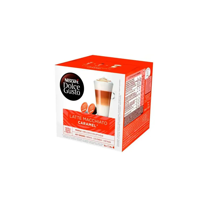 CAFE DOLCE GUSTO LATTE MACCHIATO CARAMELO CAJA DE 16 CAPSULAS