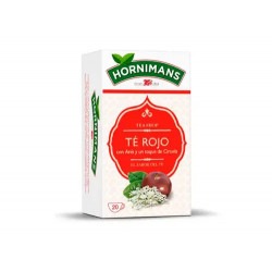 TE ROJO HORNIMANS CON ANIS Y TOQUE DE CIRUELA CAJA DE 20 BOLSITAS