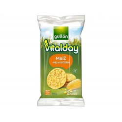 TORTITAS DE MAIZ GULLON VITALDAY 108 GR PAQUETE DE 4 UNIDADES DE 27,5 GR