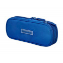 ESTUCHE PORTATODO LIDERPAPEL COLOR POP 2 CREMALLERAS CON COMPARTIMENTO EXTENSIBLE AZUL 230 X 60 MM