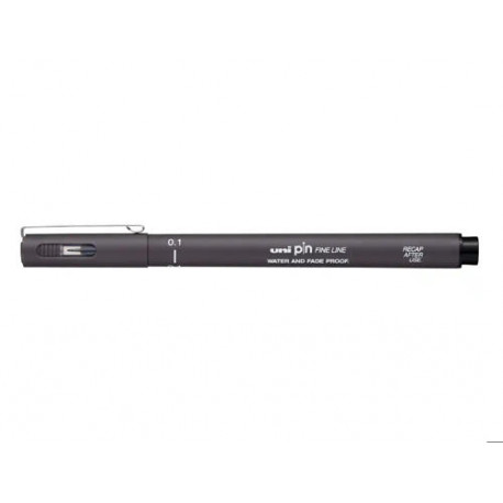 ROTULADOR UNI PIN CALIBRADO PIN01-200 GRIS OSCURO