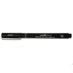 ROTULADOR UNI PIN CALIBRADO PIN02-200(S) NEGRO