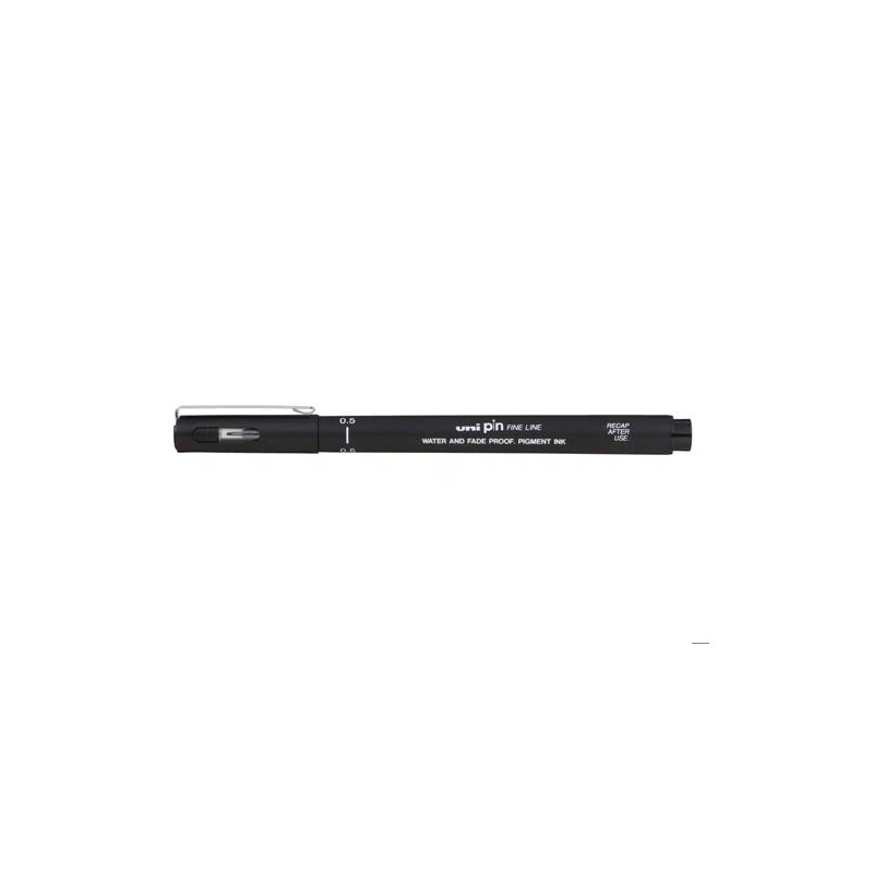 ROTULADOR UNI PIN CALIBRADO PIN05-200(S) NEGRO