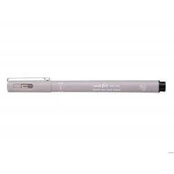 ROTULADOR UNI PIN CALIBRADO PIN05-200 GRIS CLARO