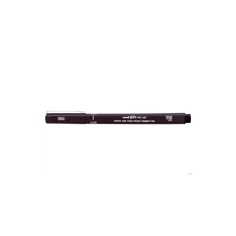 ROTULADOR UNI PIN CALIBRADO PIN005-200(S) NEGRO