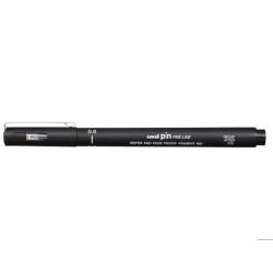 ROTULADOR UNI PIN CALIBRADO PIN06-200(S) NEGRO