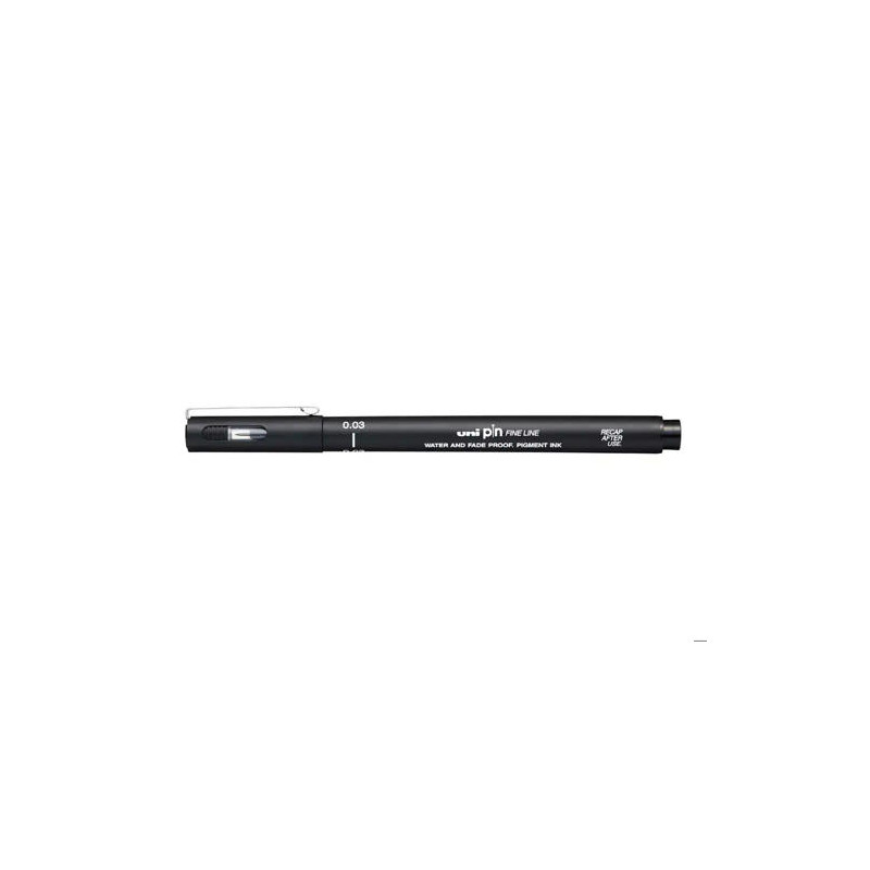 ROTULADOR UNI PIN CALIBRADO PIN003-200 NEGRO