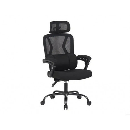 SILLA Q-CONNECT DIRECCION REGGIO MALLA ALT MAX 1300 MM ANC 520 MM PROF 480 MM RUEDAS PREMIUM COLOR N