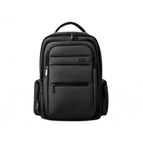 MOCHILA ANTARTIK VOLT 5 COMPARTIMENTOS COLOR NEGRO INTERIOR ROJO 450X180X330 MM