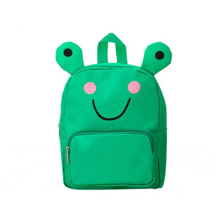 MOCHILA INFANTIL IMAGINOVO BACKPACK BUDDIES RANA DOS COMPARTIMENTOS POLIESTER 280X90X200 MM