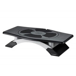 SOPORTE Q-CONNECT PARA MONITOR CON PLATAFORMA GIRATORIA AJUSTABLE DOS ALTURAS 411X287X99 MM