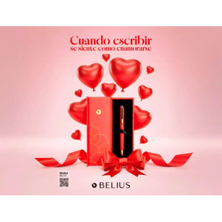 LOTE ESCRITURA BELIUS SAN VALENTIN 2026 11 PIEZAS + 2 CARTELAS DISEÑO