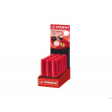 ROTULADOR STABILO BOSS FLUORESCENTE 70 ROJO REAL EXPOSITOR DE 15 UNIDADES
