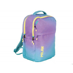 MOCHILA MILAN COLECCION SUNSET 5 CREMALLERAS 25 L TURQUESA 454X280X200 MM