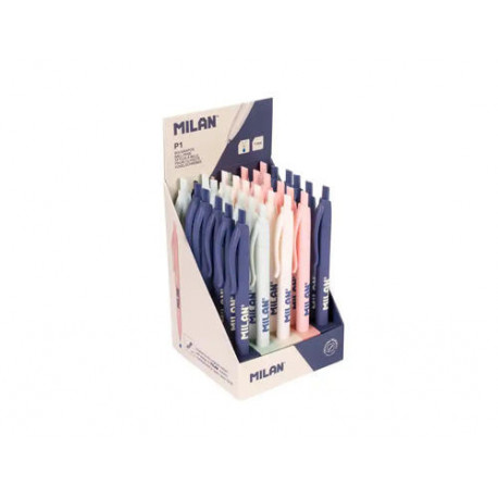 BOLIGRAFO MILAN P1 COLECCION 430 1MM TINTA AZUL